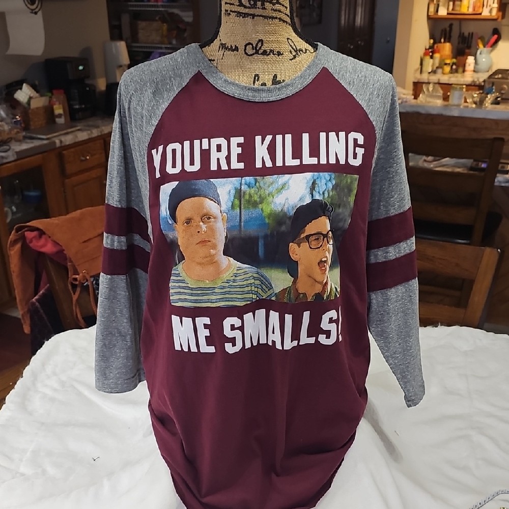 The Sandlot 3/4 Sleeve Top Size Large